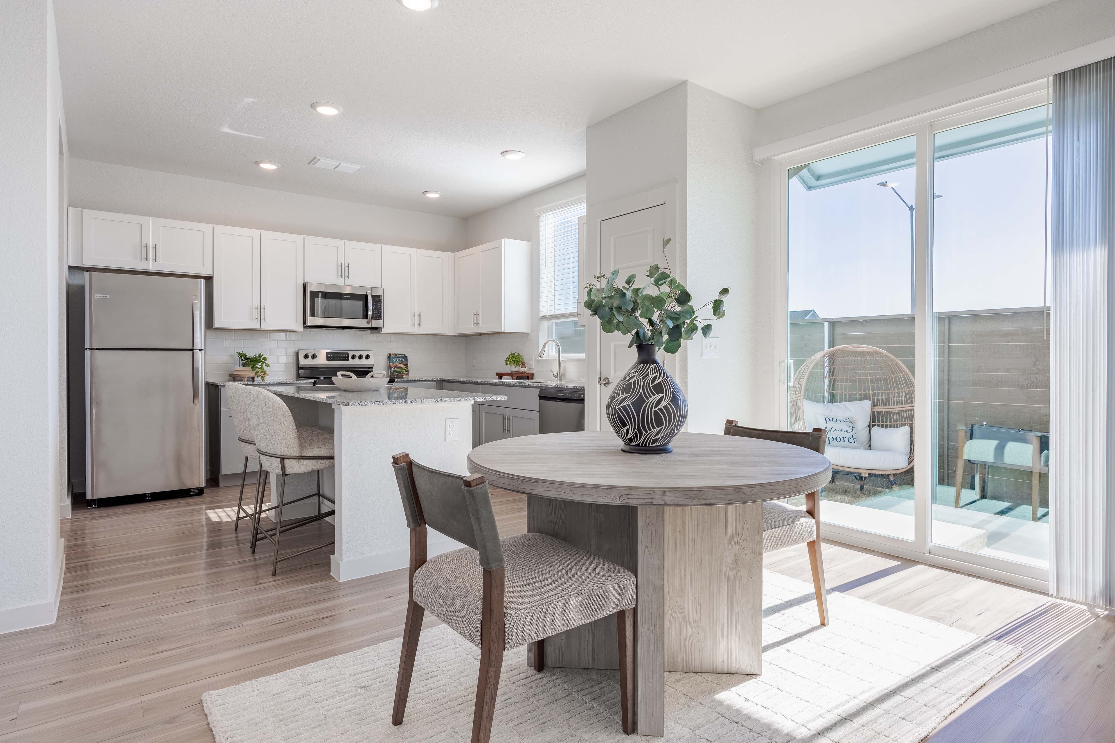 Kitchen and Living